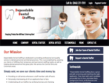 Tablet Screenshot of ddstaffing.com